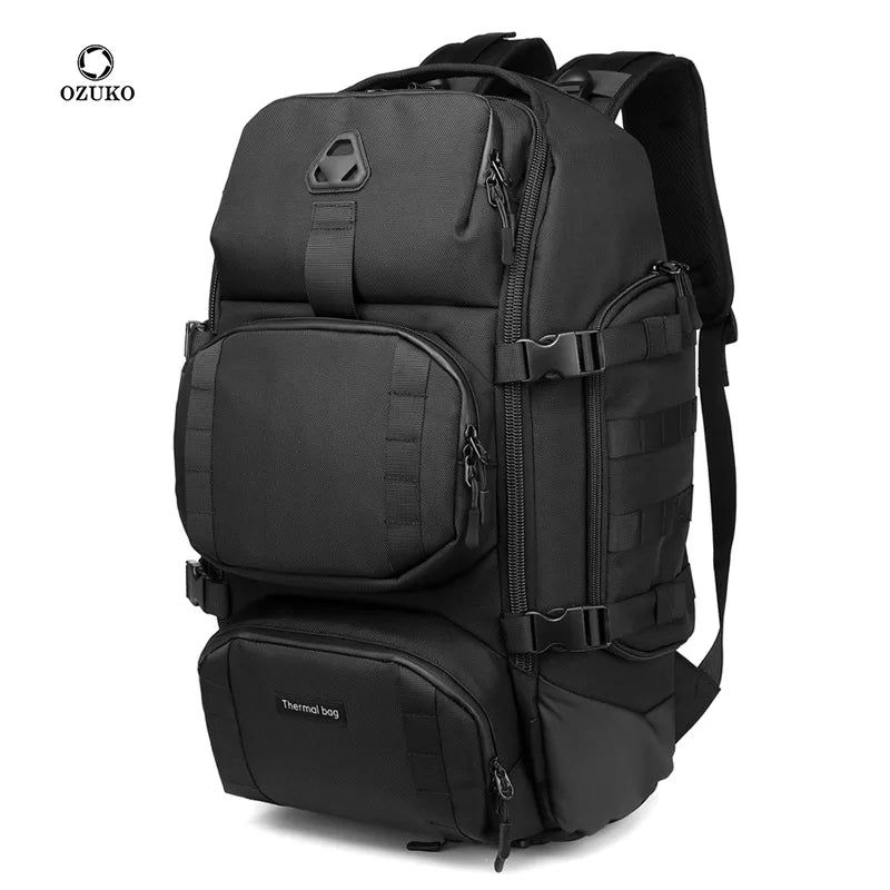 Men Business Multifunction Backpack 17' Plaptop Large Capacity High Quality Backpacks Waterproof USB Charging Travel Backpack